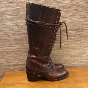 Freebird by Steve Madden Granny Boots Size 8